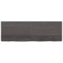 Encimera de baño madera tratada marrón oscuro 180x60x(2-6) cm de vidaXL, Encimeras - Ref: Foro24-3156264, Precio: 164,21 €, D...