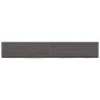 Encimera de baño madera tratada marrón oscuro 180x40x(2-4) cm de vidaXL, Encimeras - Ref: Foro24-3156259, Precio: 101,92 €, D...