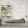 Sofá cama de terciopelo gris claro de vidaXL, Sofás - Ref: Foro24-351907, Precio: 267,46 €, Descuento: %