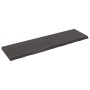 Encimera de baño madera tratada marrón oscuro 180x50x(2-6) cm de vidaXL, Encimeras - Ref: Foro24-3156262, Precio: 145,67 €, D...