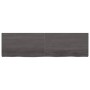 Encimera de baño madera tratada marrón oscuro 180x50x(2-6) cm de vidaXL, Encimeras - Ref: Foro24-3156262, Precio: 145,67 €, D...