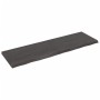 Encimera de baño madera tratada marrón oscuro 200x60x(2-6) cm de vidaXL, Encimeras - Ref: Foro24-3156272, Precio: 181,54 €, D...