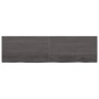 Encimera de baño madera tratada marrón oscuro 180x50x(2-4) cm de vidaXL, Encimeras - Ref: Foro24-3156261, Precio: 122,83 €, D...