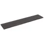 Badezimmerarbeitsplatte aus dunkelbraun behandeltem Holz, 200 x 40 x (2-4) cm von vidaXL, Arbeitsplatten - Ref: Foro24-315626...