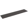 Encimera de baño madera tratada marrón oscuro 200x40x(2-4) cm de vidaXL, Encimeras - Ref: Foro24-3156267, Precio: 113,36 €, D...