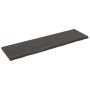 Encimera de baño madera tratada marrón oscuro 220x60x(2-6) cm de vidaXL, Encimeras - Ref: Foro24-3156280, Precio: 197,45 €, D...