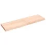 Encimera de baño madera maciza sin tratar 140x40x(2-6) cm de vidaXL, Encimeras - Ref: Foro24-3156052, Precio: 85,53 €, Descue...