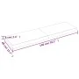 Encimera de baño madera maciza sin tratar 140x40x(2-6) cm de vidaXL, Encimeras - Ref: Foro24-3156052, Precio: 85,53 €, Descue...