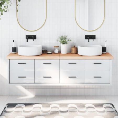 Encimera de baño madera maciza sin tratar 180x50x(2-6) cm de vidaXL, Encimeras - Ref: Foro24-3156070, Precio: 127,20 €, Descu...