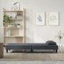 Sofá cama de terciopelo gris oscuro de vidaXL, Sofás - Ref: Foro24-351908, Precio: 260,71 €, Descuento: %