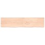 Encimera de baño madera maciza sin tratar 220x50x(2-4) cm de vidaXL, Encimeras - Ref: Foro24-3156085, Precio: 127,56 €, Descu...