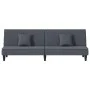 Sofá cama de terciopelo gris oscuro de vidaXL, Sofás - Ref: Foro24-351908, Precio: 260,71 €, Descuento: %