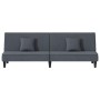 Sofá cama de terciopelo gris oscuro de vidaXL, Sofás - Ref: Foro24-351908, Precio: 283,24 €, Descuento: %