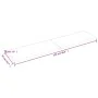 Encimera de baño madera maciza sin tratar 220x50x(2-4) cm de vidaXL, Encimeras - Ref: Foro24-3156085, Precio: 125,92 €, Descu...