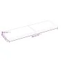 Badarbeitsplatte aus unbehandeltem Massivholz 200x60x(2-6) cm von vidaXL, Arbeitsplatten - Ref: Foro24-3156080, Preis: 154,71...