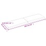 Encimera de baño madera maciza sin tratar 160x50x(2-4) cm de vidaXL, Encimeras - Ref: Foro24-3156061, Precio: 96,34 €, Descue...