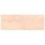 Unbehandelte Badezimmerarbeitsplatte aus Massivholz, 140 x 50 x (2–4) cm von vidaXL, Arbeitsplatten - Ref: Foro24-3156053, Pr...