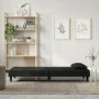 Sofá cama de terciopelo negro de vidaXL, Sofás - Ref: Foro24-351911, Precio: 256,46 €, Descuento: %