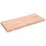 Tablero mesa madera roble tratada marrón claro 140x60x(2-6) cm de vidaXL, Tableros para mesas - Ref: Foro24-3156382, Precio: ...