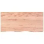 Tabletop made of light brown treated oak wood 100x50x2 cm by vidaXL, Table tops - Ref: Foro24-3156365, Price: 82,53 €, Discou...