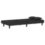 Sofá cama de terciopelo negro de vidaXL, Sofás - Ref: Foro24-351911, Precio: 256,46 €, Descuento: %