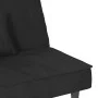 Sofá cama de terciopelo negro de vidaXL, Sofás - Ref: Foro24-351911, Precio: 256,46 €, Descuento: %