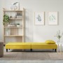 Sofá cama de terciopelo amarillo de vidaXL, Sofás - Ref: Foro24-351912, Precio: 249,15 €, Descuento: %