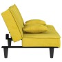 Sofá cama de terciopelo amarillo de vidaXL, Sofás - Ref: Foro24-351912, Precio: 249,15 €, Descuento: %