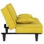Yellow Velvet Sofa Bed by vidaXL, Sofas - Ref: Foro24-351912, Price: 244,61 €, Discount: %