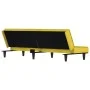 Yellow Velvet Sofa Bed by vidaXL, Sofas - Ref: Foro24-351912, Price: 244,61 €, Discount: %