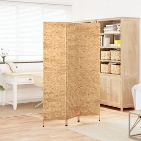 Biombo de 3 paneles jacinto de agua 122x180 cm de vidaXL, Divisores de ambientes - Ref: Foro24-355191, Precio: 101,91 €, Desc...