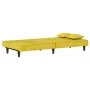 Sofá cama de terciopelo amarillo de vidaXL, Sofás - Ref: Foro24-351912, Precio: 244,61 €, Descuento: %