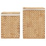 Cestos de ropa sucia 2 piezas jacinto de agua de vidaXL, Cestas para ropa - Ref: Foro24-355183, Precio: 84,76 €, Descuento: %