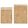 Cestos de ropa sucia 2 piezas jacinto de agua de vidaXL, Cestas para ropa - Ref: Foro24-355183, Precio: 82,97 €, Descuento: %