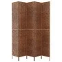Biombo de 5 paneles jacinto de agua marrón 205x180 cm de vidaXL, Divisores de ambientes - Ref: Foro24-355198, Precio: 202,46 ...