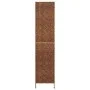 Biombo de 5 paneles jacinto de agua marrón 205x180 cm de vidaXL, Divisores de ambientes - Ref: Foro24-355198, Precio: 202,46 ...
