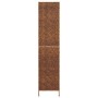Biombo de 5 paneles jacinto de agua marrón 205x180 cm de vidaXL, Divisores de ambientes - Ref: Foro24-355198, Precio: 207,76 ...