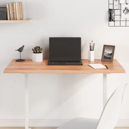 Light brown treated oak wood table top 100x40x2 cm by vidaXL, Table tops - Ref: Foro24-3156362, Price: 66,83 €, Discount: %