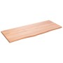 Tablero de mesa madera roble tratada marrón claro 100x40x2 cm de vidaXL, Tableros para mesas - Ref: Foro24-3156362, Precio: 7...