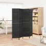 Biombo de 4 paneles jacinto de agua negro 163x180 cm de vidaXL, Divisores de ambientes - Ref: Foro24-355196, Precio: 118,47 €...