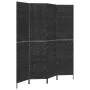 Biombo de 4 paneles jacinto de agua negro 163x180 cm de vidaXL, Divisores de ambientes - Ref: Foro24-355196, Precio: 118,47 €...