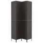 Biombo de 4 paneles jacinto de agua negro 163x180 cm de vidaXL, Divisores de ambientes - Ref: Foro24-355196, Precio: 118,47 €...