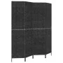 Biombo de 4 paneles jacinto de agua negro 163x180 cm de vidaXL, Divisores de ambientes - Ref: Foro24-355196, Precio: 118,47 €...