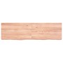 Tablero mesa madera roble tratada marrón claro 140x40x(2-6) cm de vidaXL, Tableros para mesas - Ref: Foro24-3156378, Precio: ...