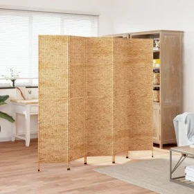 5-panel water hyacinth screen 205x180 cm by vidaXL, Room dividers - Ref: Foro24-355197, Price: 196,99 €, Discount: %