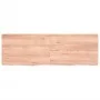 Oak wood table top treated in light brown, 120x40x(2-4) cm by vidaXL, Table tops - Ref: Foro24-3156371, Price: 74,68 €, Disco...