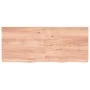 Light brown treated oak wood table top 120x50x(2-6) cm by vidaXL, Table tops - Ref: Foro24-3156374, Price: 100,30 €, Discount: %