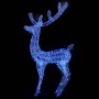 Renos de Navidad acrílico 250 LED 2 uds azul 180 cm en Decoración Festiva y Estacional | Comprar online en Foru.es