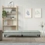 Sofá cama con portavasos terciopelo gris claro de vidaXL, Sofás - Ref: Foro24-351920, Precio: 298,42 €, Descuento: %