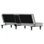 Sofá cama con portavasos terciopelo gris claro de vidaXL, Sofás - Ref: Foro24-351920, Precio: 298,42 €, Descuento: %